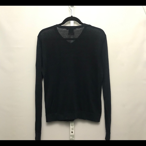 Armani Exchange men navy long sleeve sweater XS - Picture 2 of 4